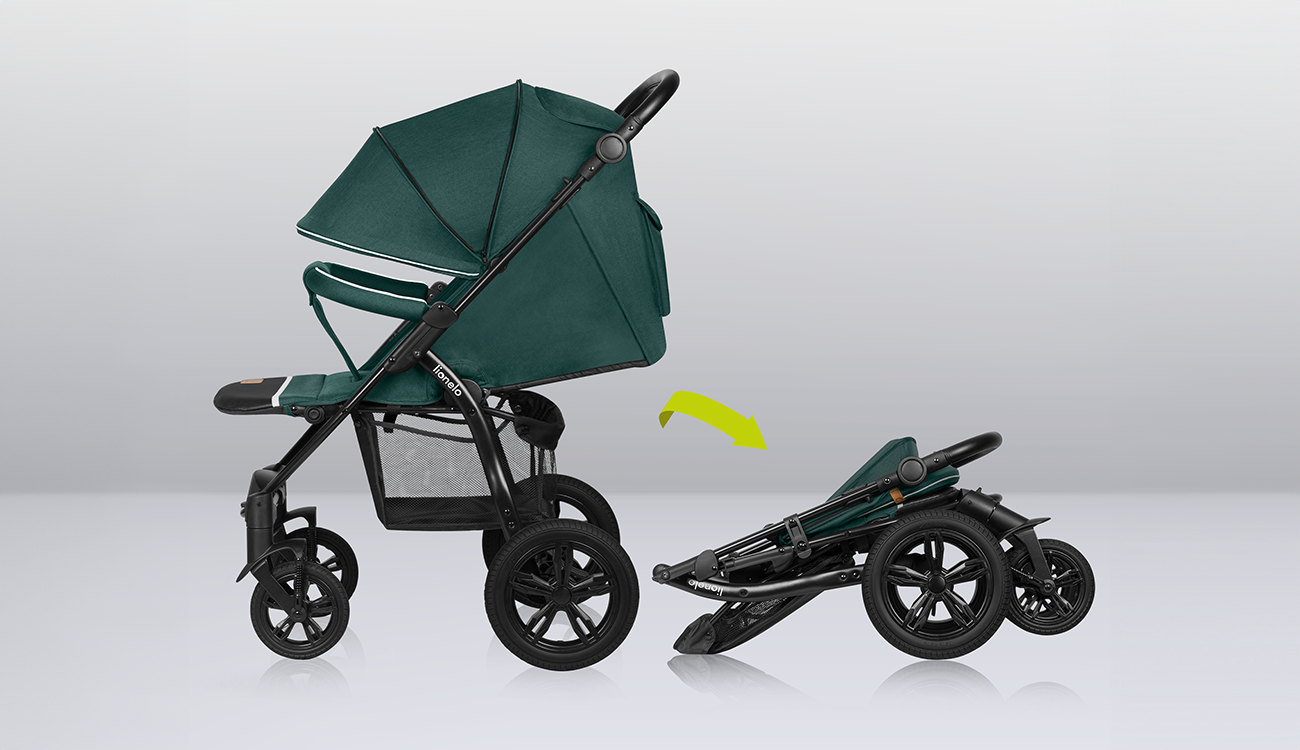 Lionelo Annet Tour Black Carbon — stroller